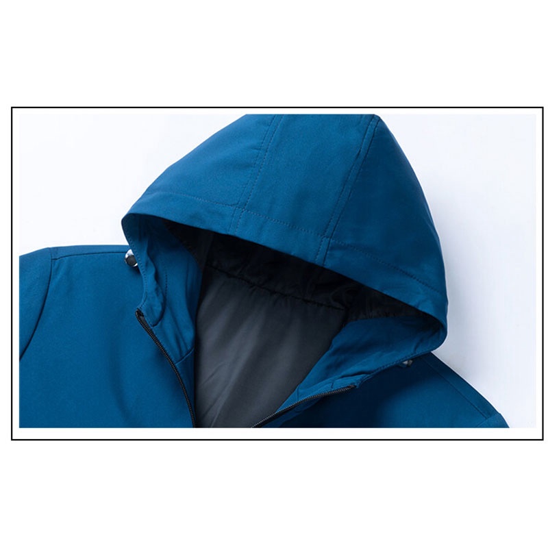 Áo Khoác Thể Thao Có Mũ Trùm Đầu Phong Cách Thời Trang Hàn Quốc Cho Nam Giới