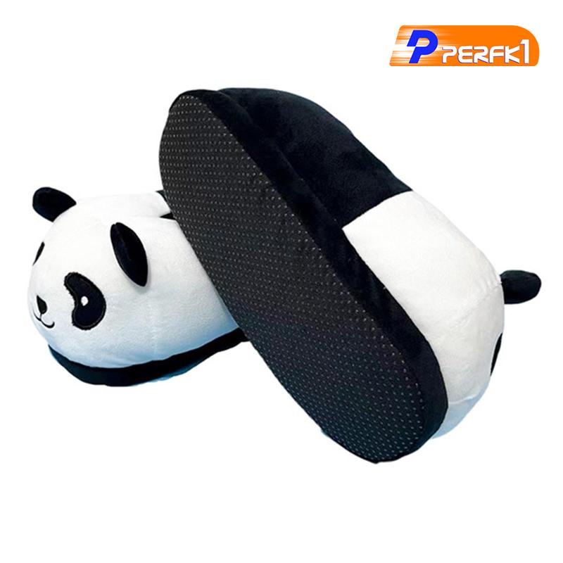 Dép Đi Trong Nhà Hình Gấu Trúc Hoạt Hình Giữ Ấm Mới Lạ Vui Nhộn