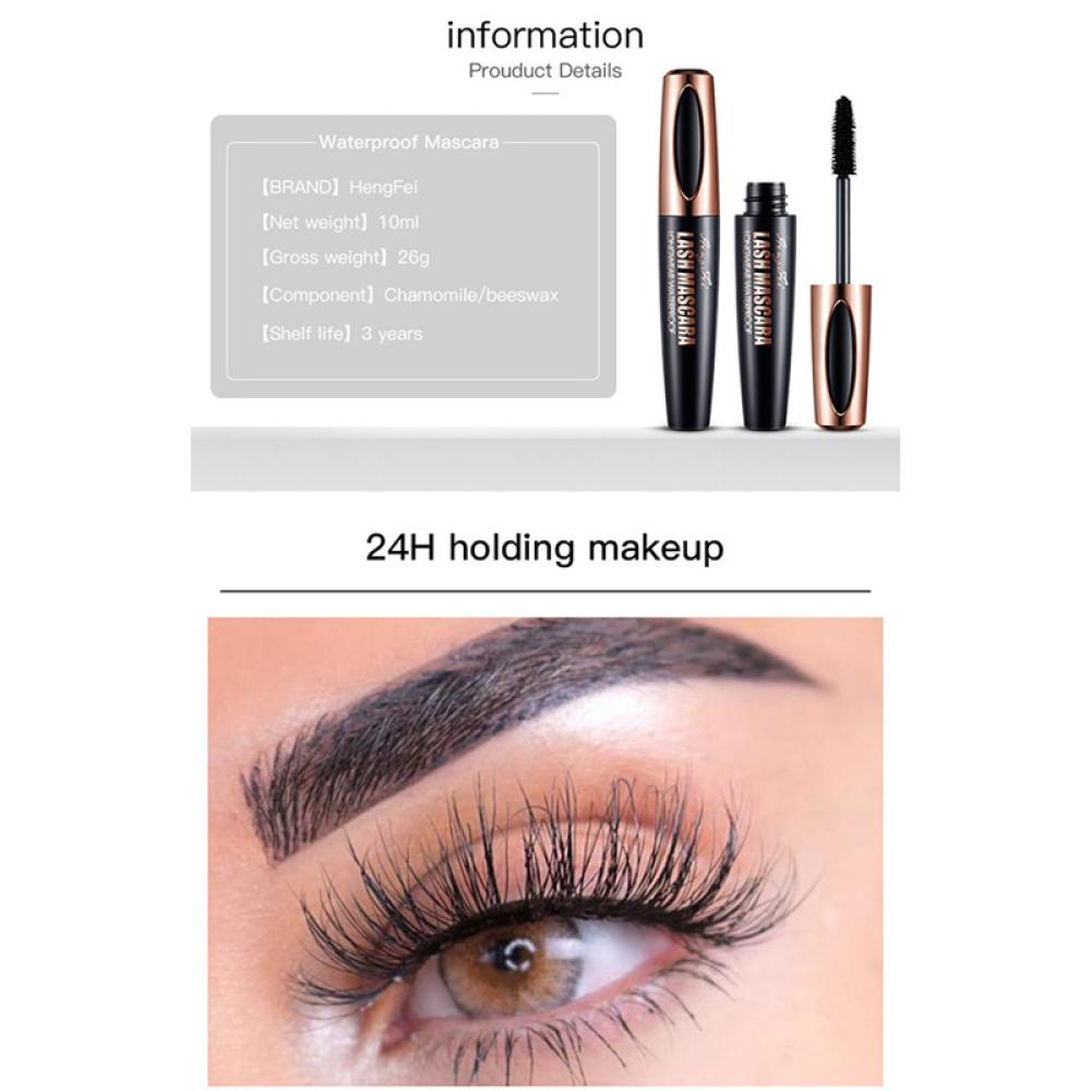 Mascara Sợi Tơ 4D Chống Thấm Nước Và Mồ Hôi Uốn Cong Làm Dày Lông Mi M3N7