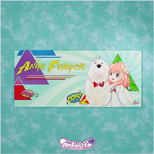 Tấm lót chuột Anya Forger - Waku Waku lót chuột gaming