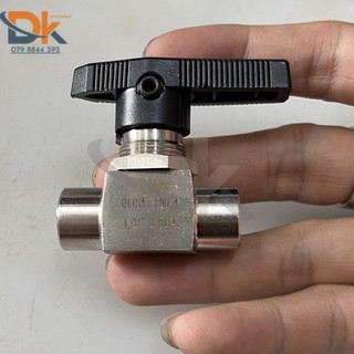 Van bi inox kiểu mỹ - van gạt tay yfp 2n