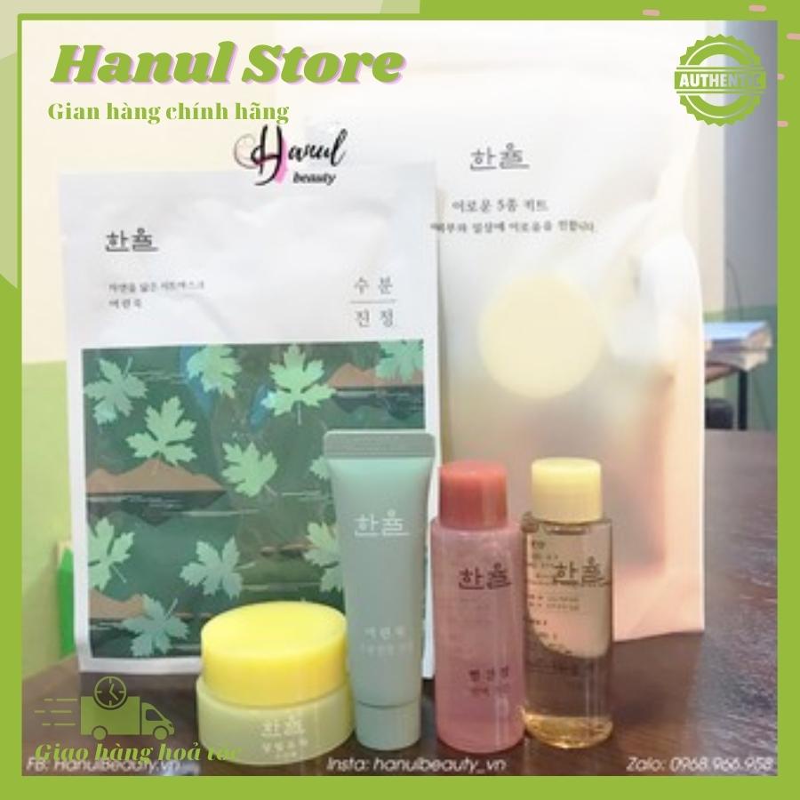 Bộ sản phẩm HANYUL dưỡng ẩm sáng da chính hãng minisize