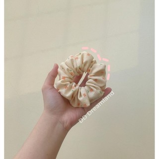 Scrunchies Cột Tóc Handmade Linen Xinh