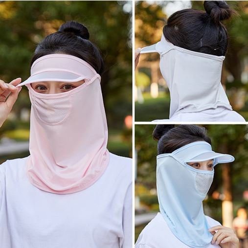 Khẩu Trang Kèm Lưỡi Trai Cho Cả Nam Và Nữ,Khẩu Trang NINJA có vành nón Che Kín Mặt