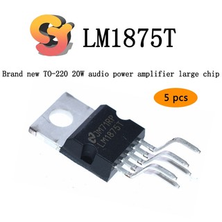 Bộ 1 / 5 chip khuếch đại âm thanh lm1875t to-220 20w chip lớn