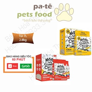 Cát vệ sinh cho Mèo đậu nành hữu cơ Cature Natural Tofu 7L / Cát vệ sinh không bụi