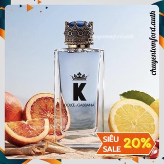 ♚ nước hoa nam d&g king 5ml/10ml/20ml 𝑭𝑹𝑬𝑬𝑺𝑯𝑰𝑷 💥💥💥