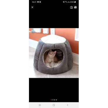 Giường đệm cho mèo kiểu hình trụ size 1 đến 20kg 45cm