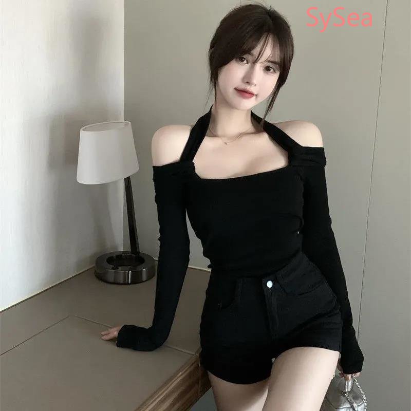 Áo Trễ Vai Màu Sắc Đơn Giản Quyến Rũ Cho Nữ