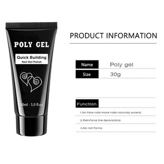 Gel poly nối móng 30ml