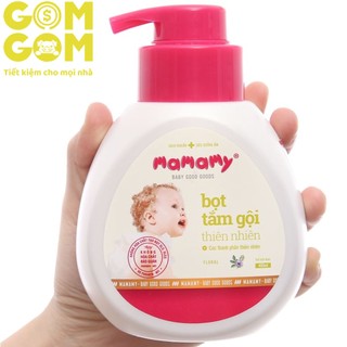Bọt tắm gội thiên nhiên Mamamy Floral 400ml