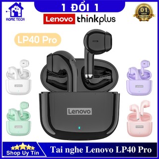  Tai Nghe Bluetooth Lenovo LP40 PRO TWS Nhét Tai Bluetooth 5.1 Chơi Game Thể Thao Có Mic Chống ồn 