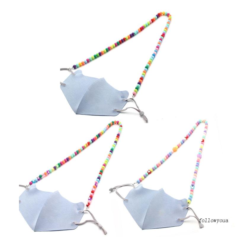 Giá Đỡ Mắt Kính Đính Hạt Nhiều Màu Sắc Dễ Thương Cho Bé