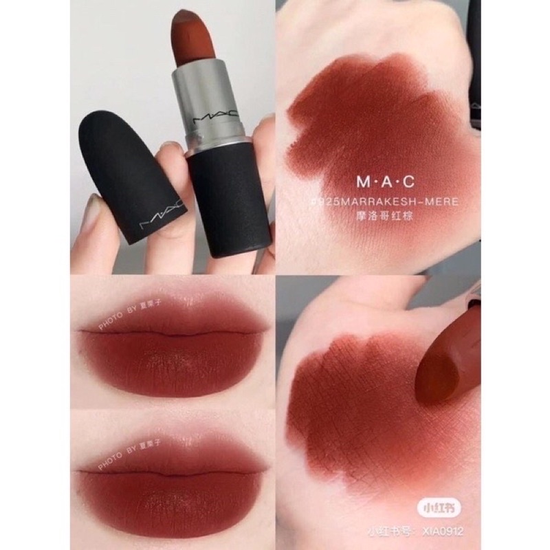 ĐỦ MÀU ĐỦ DÒNG -Son MAC Powder Kiss Lipstick chính hãng kèm bill - LAMII BEAUTY