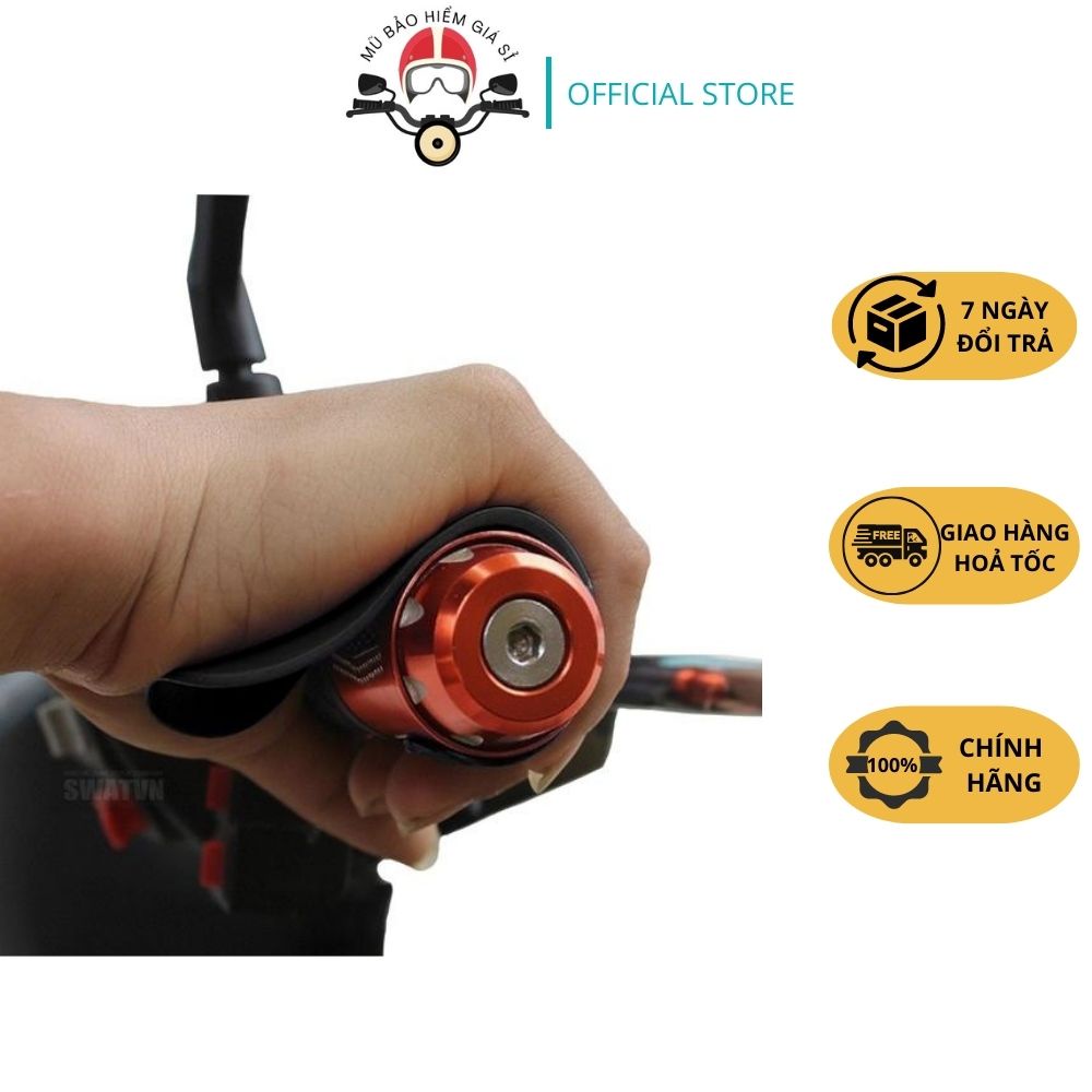 Trợ lực tay ga Xe Máy giúp cho các biker, tài xế chạy honda lên ga được nhẹ nhàng - đen monster