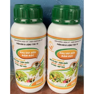 1 chai kali bo sữa đậm đặc 500ml