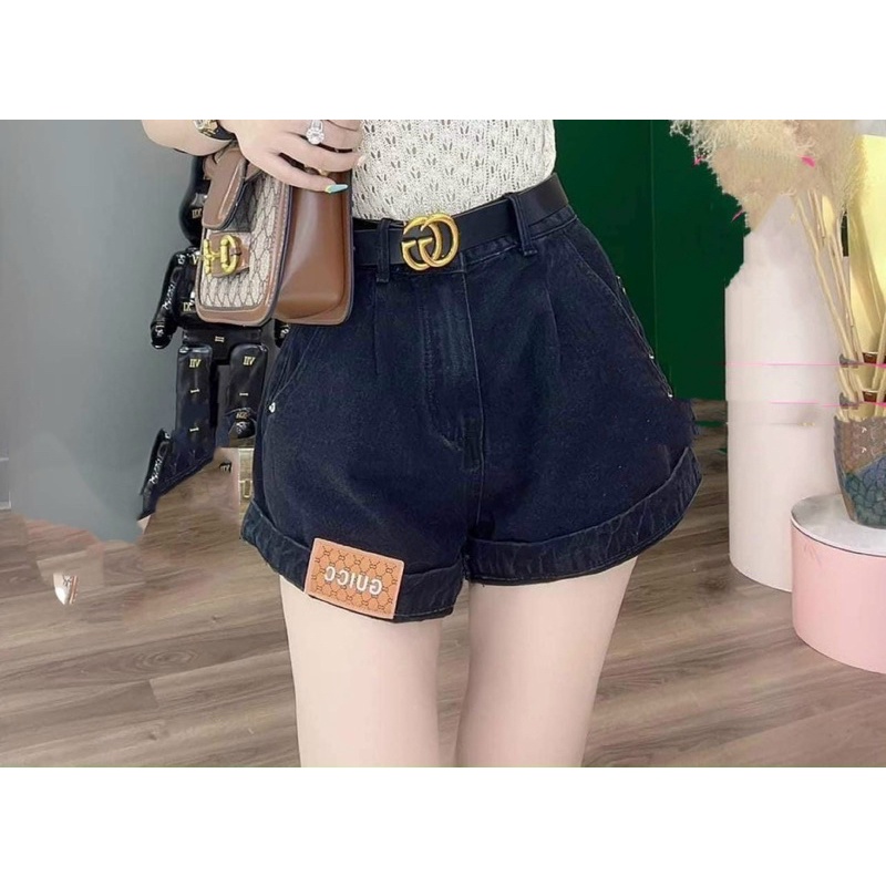 Quần jean đùi 2 màu đen trắng đủ size