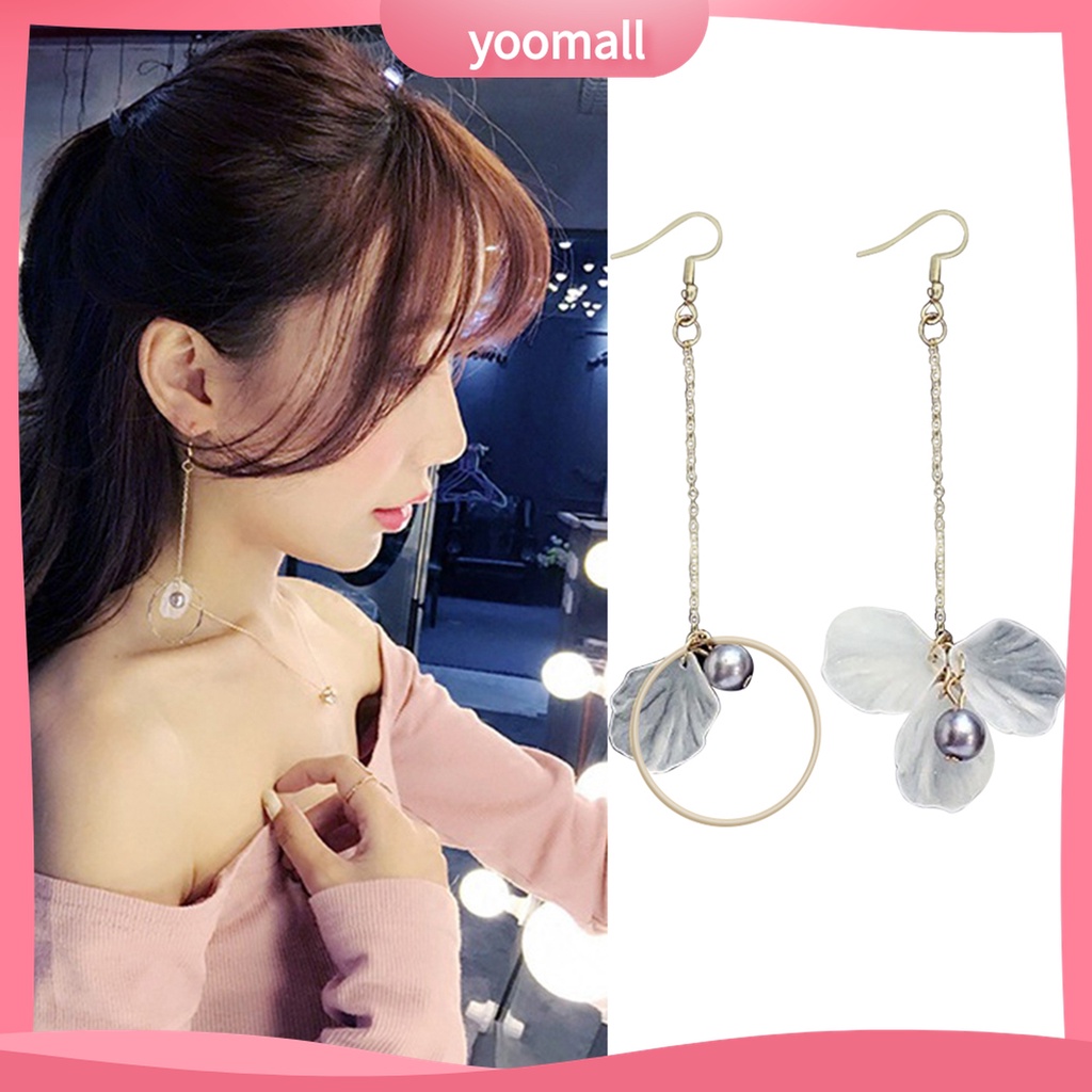 Khuyên tai nữ trang dáng dài tạo hình độc đáo