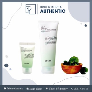 Sữa rửa mặt CORSX Cica creamy foam cleanser