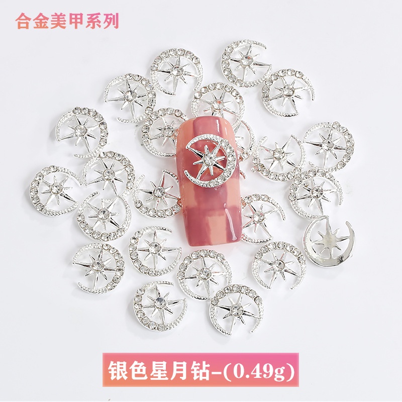 Phụ Kiện Trang Trí Móng Tay Hình Kỳ Lân Bằng Hợp Kim Đính Đá Xinh Xắn