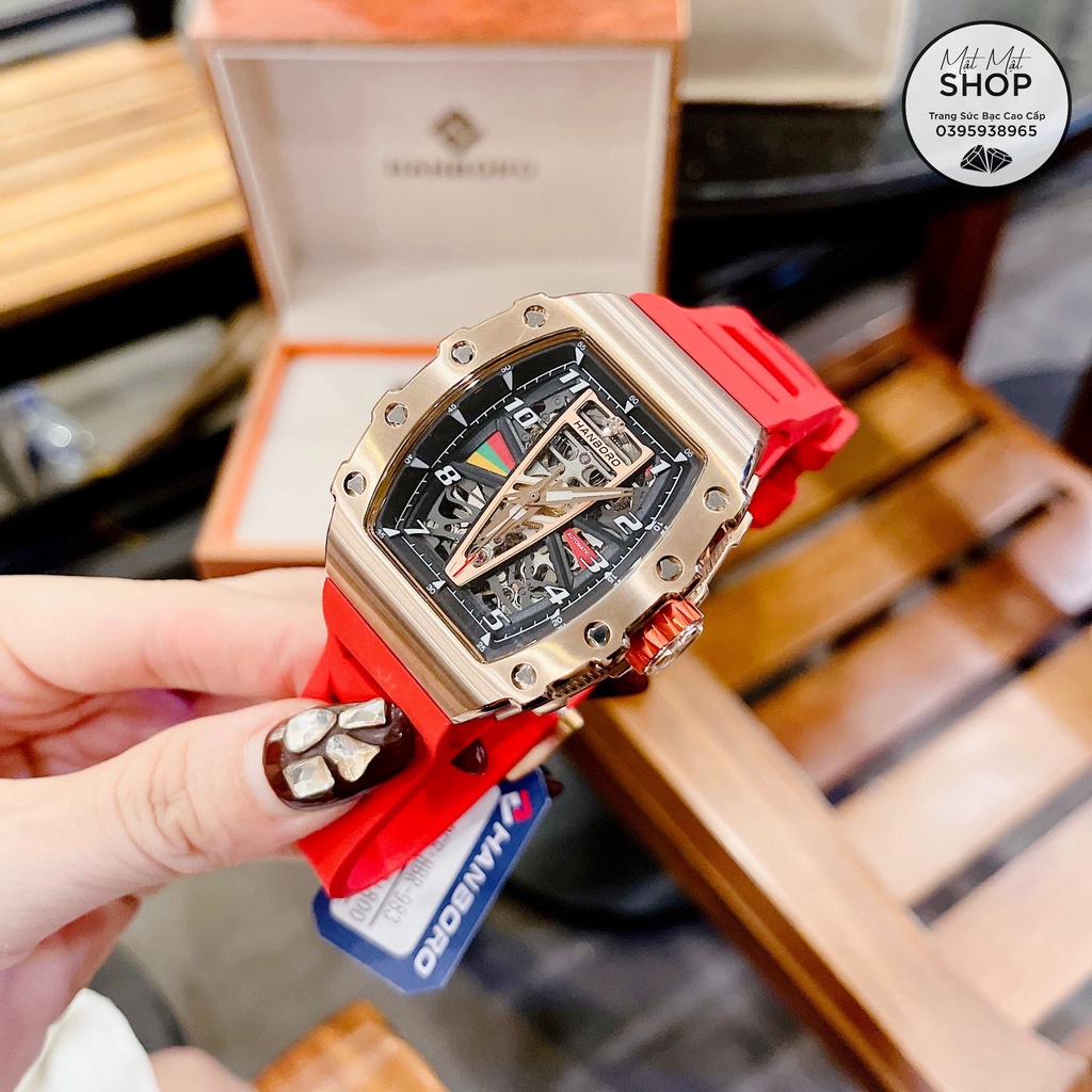 HANBORO BY HUBOLER đồng hồ cặp nam nữ chính hãng siêu đẹp