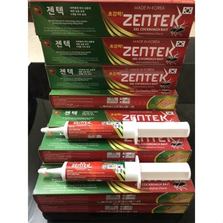 Combo 2 tuýp gel  Zentek -  Thuốc diệt gián đức Hàn Quốc chính hãng