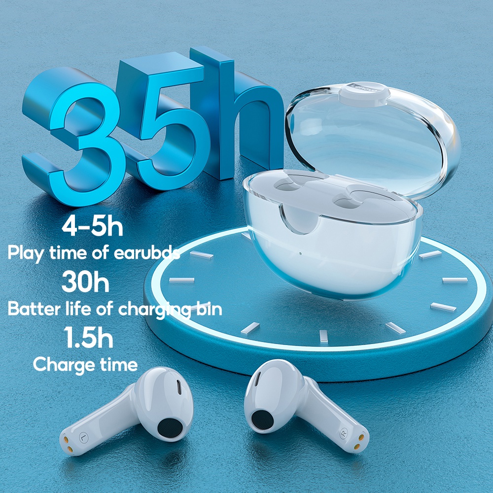 GiGiBomstore Lenovo Tai Nghe Bluetooth XT95 Pro 2022  Tai Nghe Không Dây TWS Chống Nước Thể Thao Âm Thanh