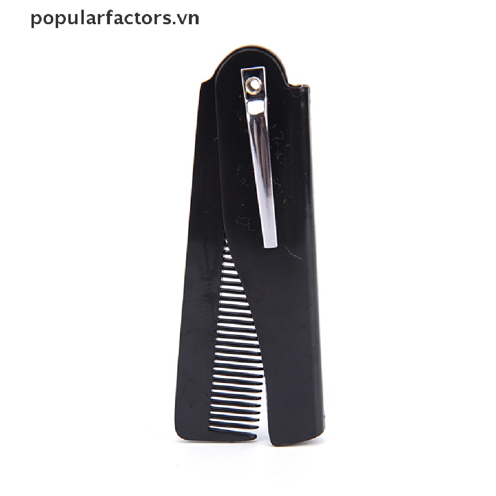 Lược Chải Tóc / Râu Gấp Gọn Bỏ Túi 1 Lần Tiện Dụng