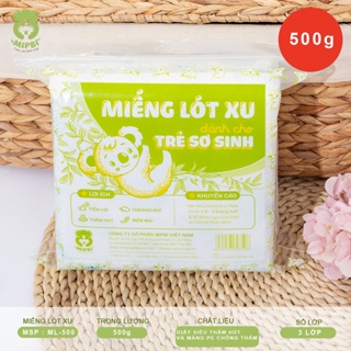 Miếng lót su Mipbi 500g mẫu mới