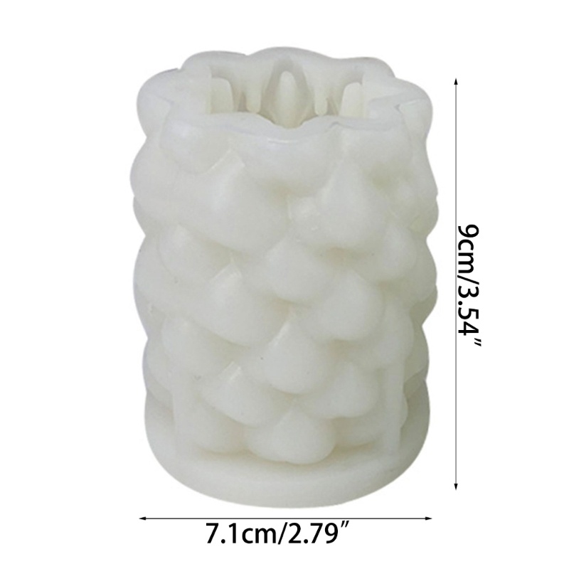 Khuôn Silicone Làm Nến Epoxy Resin 3D DIY
