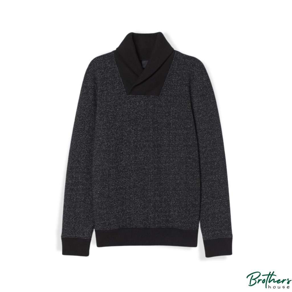 |Auth| Áo nỉ | sweater HM cổ xếp hàng hiếm, lịch lãm năng động dễ mix match