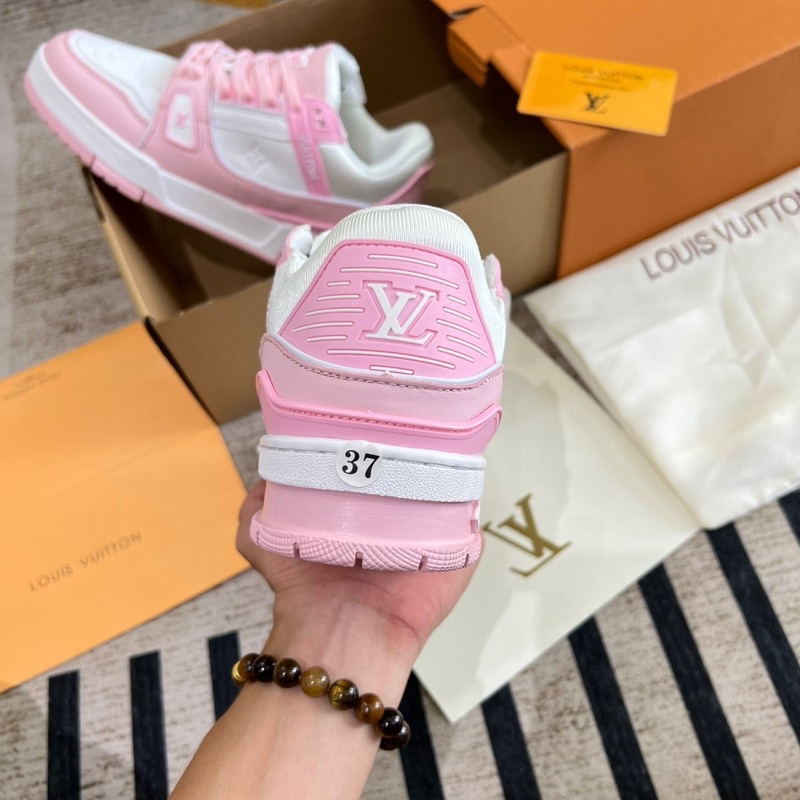 GIÀY L’V WHITE PINK LAI AU SC