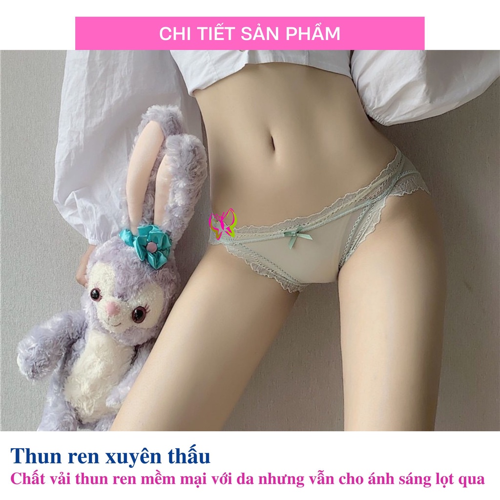 Quần lót nữ ren gợi cảm, trẻ trung, thoải mái, thoát mát (MS 03092) Anna Shop
