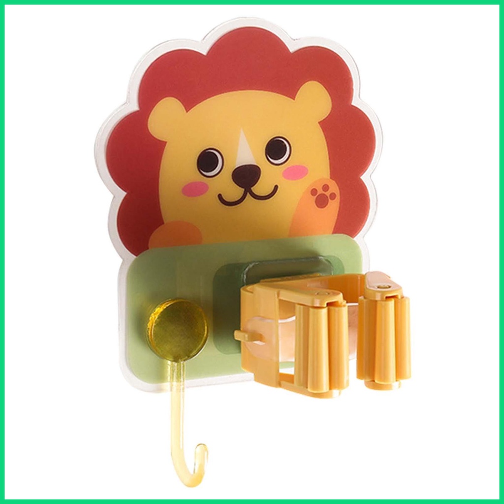 Móc Gắn Tường Treo Cây Lau Nhà Họa Tiết Hoạt Hình Tiện Dụng Cho Gia Đình / Sân Vườn / Nhà Tắm