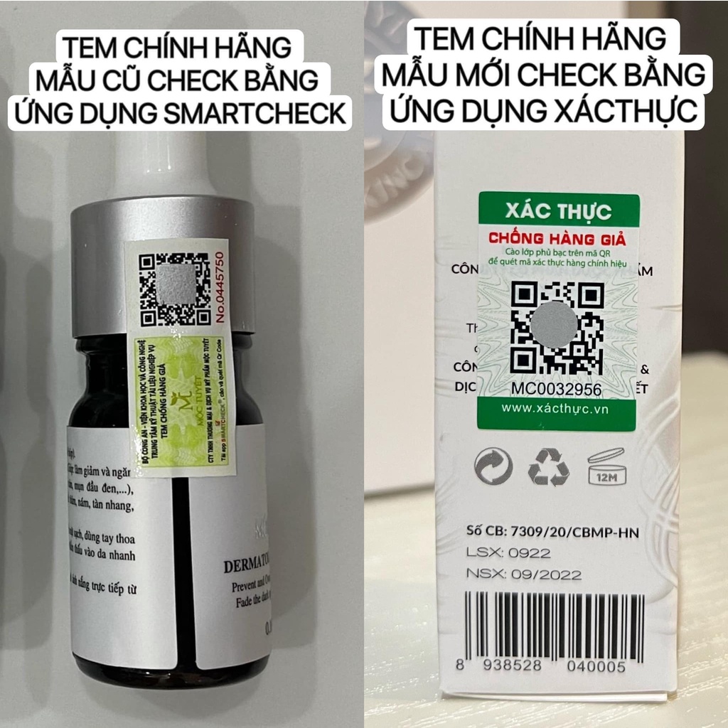 Serum Huyết Thanh Giảm Mụn, Mờ Thâm, Sáng Da, Dưỡng Da Căng Mịn