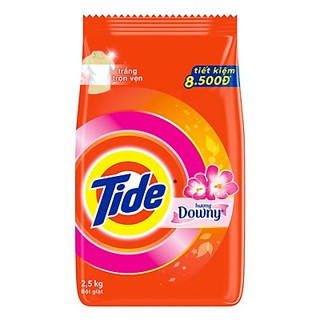 Bột giặt Tide trắng đột phá hương downy 2.5kg