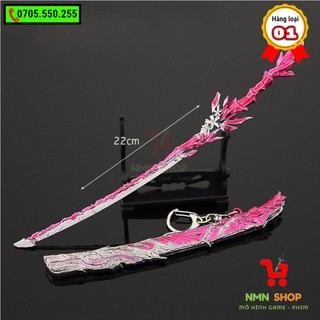 Mô hình game naraka bladepoint - cá chép hóa rồng - lạc anh 22cm