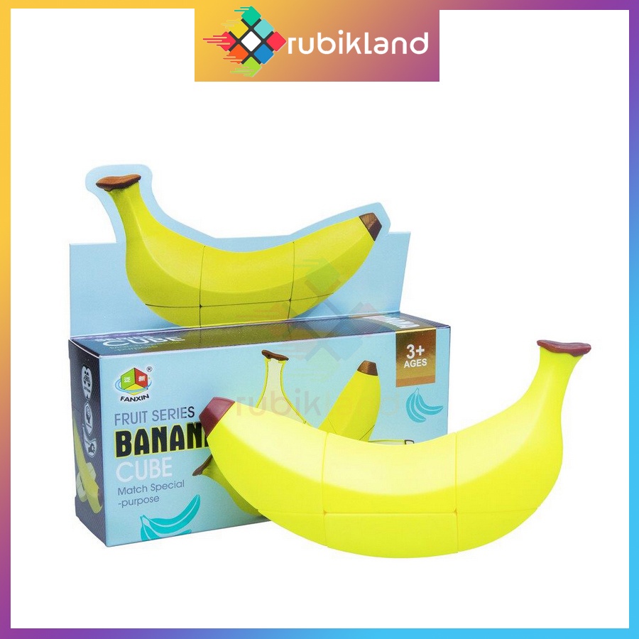 Bộ Sưu Tập Rubik Trái Cây FanXin Fruit Cube 3x3 Rubic Biến Thể Hoa Quả Các Loại Chanh Chuối Cam Đào Lê Táo