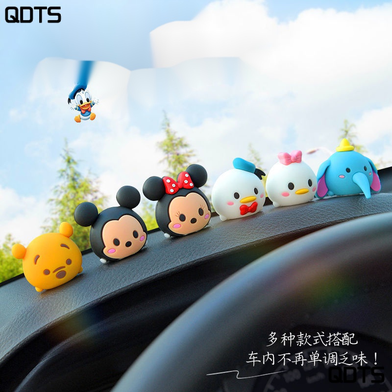 Phụ Kiện Trang Trí Nội Thất Xe Hơi Búp Bê Disney Daquan Dễ Thương 2021 1TWD