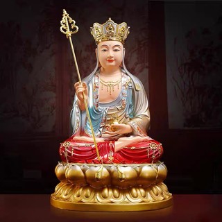 Đồ thờ cúng tượng địa tạng chất liệu nhựa - Văn phòng phẩm Nhơn Phát