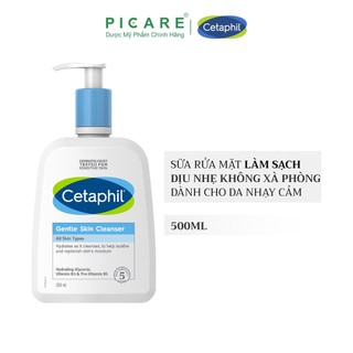 Sữa rửa mặt Cetaphil dịu nhẹ cho mọi loại da Cetaphil Gentle Skin Cleanser 500ml