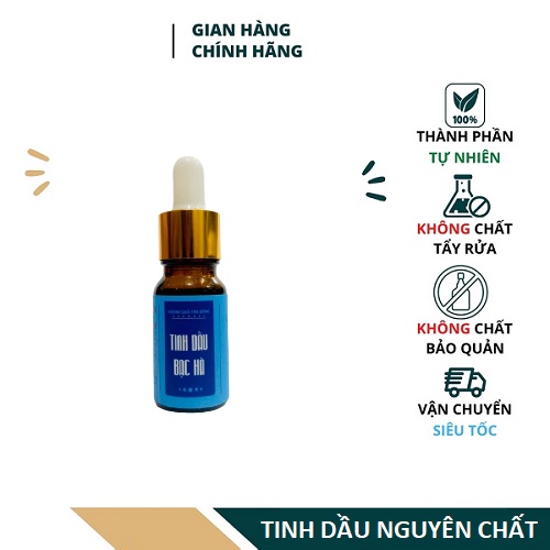 Tinh dầu nguyên chất Oải Hương/ Bạc Hà/ Xá Xị - Hương Quế Trà Bồng nhiều hương lựa chọn