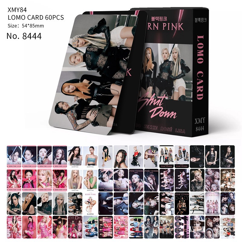 Kpop BTS Proof DALMAJUNG 2022 BLACKPINK Born Pink Shut Down Photocard LOMO Double Sided Card