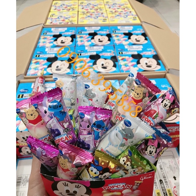 Kẹo mút Mickey Popcan Gilco Vị Trái Cây Nhật Bản