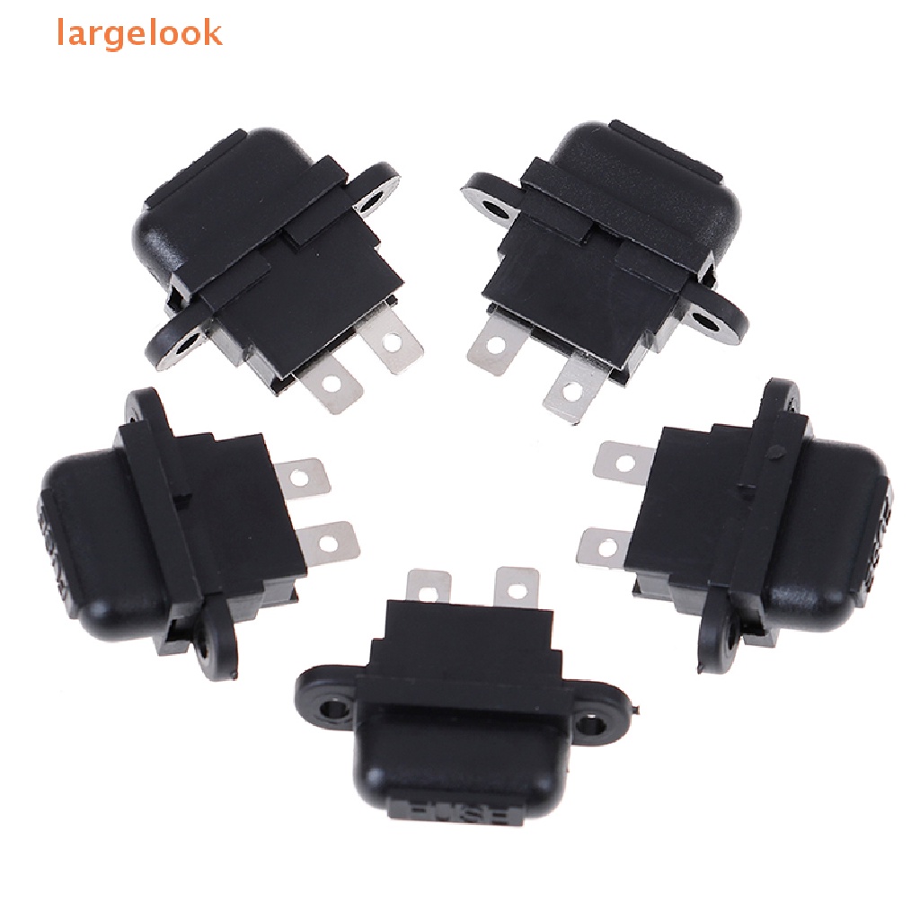 Set 5 Hộp Cầu Chì 30A Amp Tiêu Chuẩn Kèm Vỏ Bọc Cho Tàu Thuyền / Xe Hơi