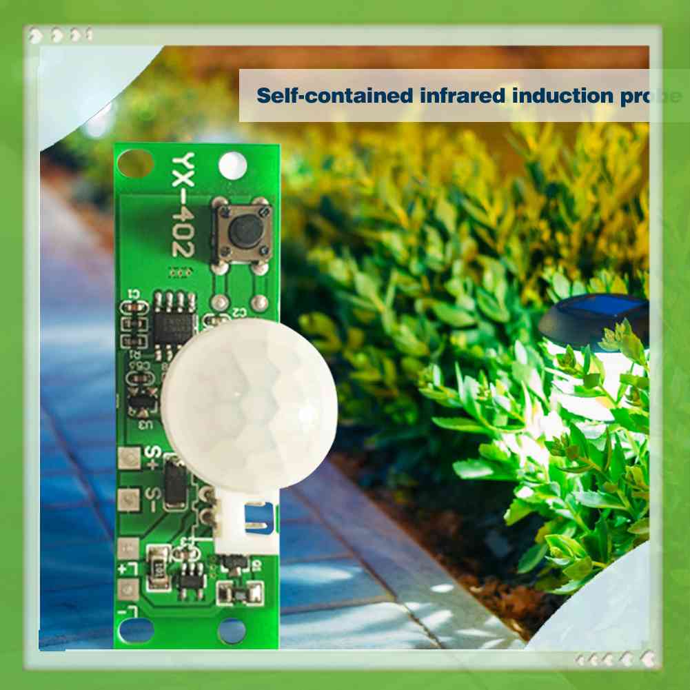 Bảng Mạch Điều Khiển Đèn Gắn Tường Dùng Năng Lượng Mặt Trời 3.7V