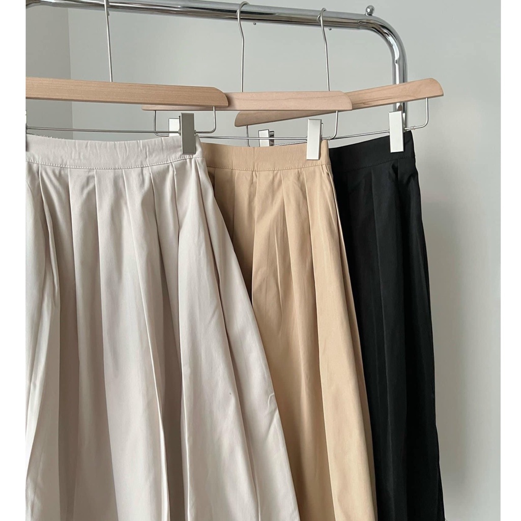 Chân váy kaki midi dáng dài chất đẹp cá tính ulzzang phong cách hàn quốc Kozoda CV38