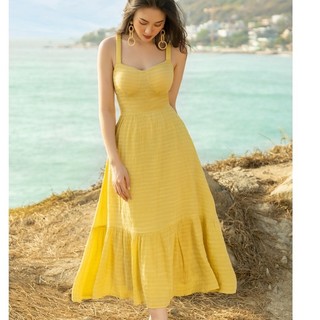 Olv - đầm marigold dress