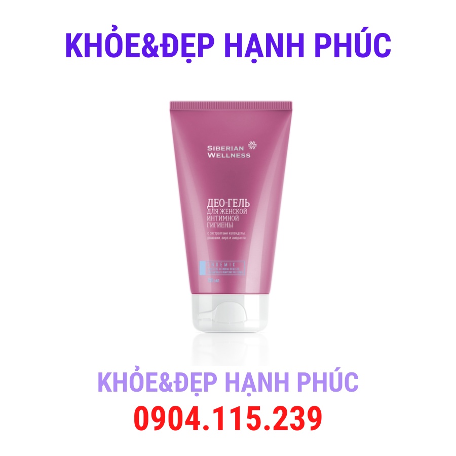 Gel vệ sinh SIBERIAN WELLNESS Intimate Care Deodorant Gel – 150 ml/tuýp