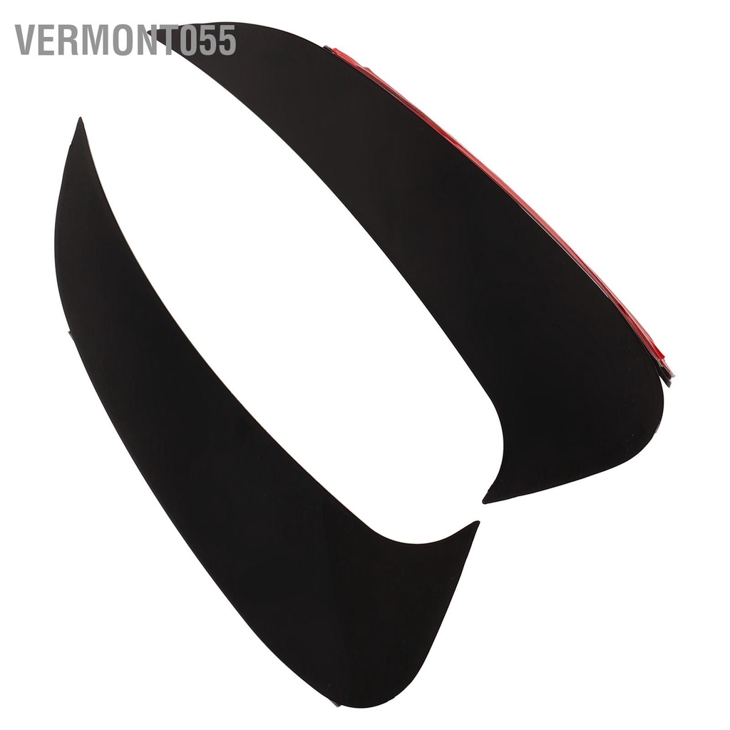 Vermont055 2 cái Phía sau Bộ cản phía Cánh lướt gió bên trái Bên phải Màu đen bóng Thay thế cho Mercedes ‑ Benz C Class W206